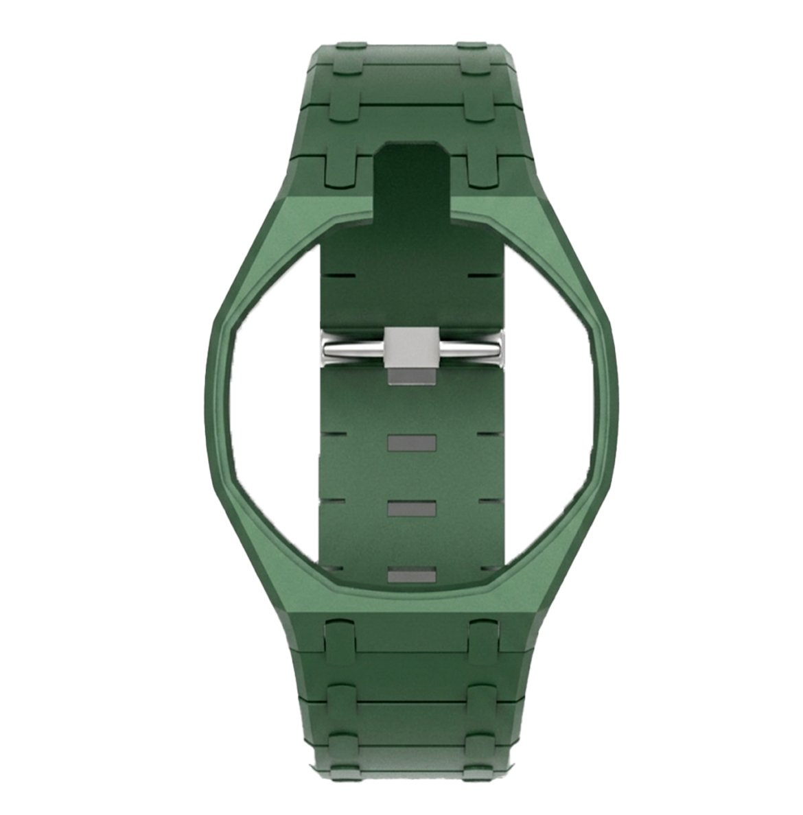 Link Strap — Vertical Crown in Green